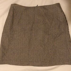 Aritzia Wilfred wool mini skirt